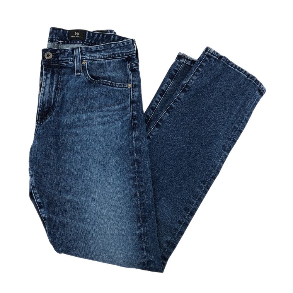AG Adriano Goldschmied Blue Classic Straight Leg Jeans | Size 30